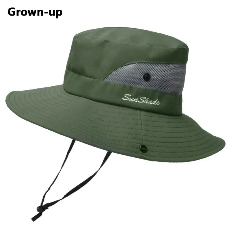 BreezyTail Sun Hat – Breathable & Foldable Summer Hat for Women | Ponytail Hole & Wide Brim