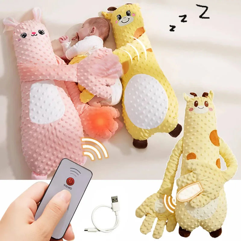 DreamPal Soothe Doll – Electric Patting Sleep Aid with Remote | Soothing Palm for Newborns