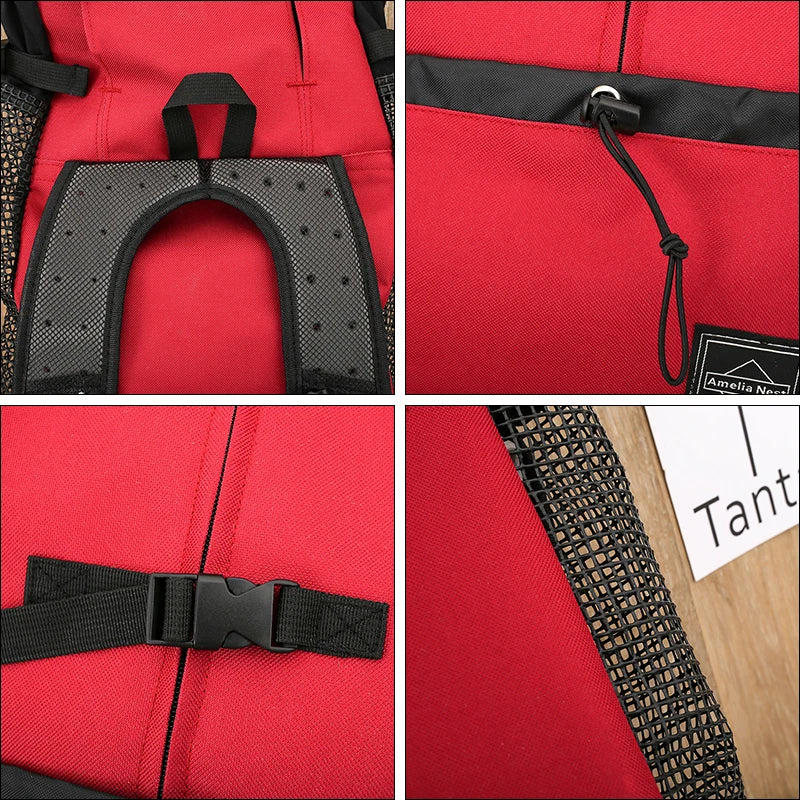 PetTrek™ Outdoor Dog Carrier – Strong Nylon Backpack for Small & Medium Breeds