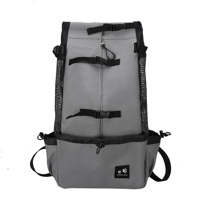 PetTrek™ Outdoor Dog Carrier – Strong Nylon Backpack for Small & Medium Breeds
