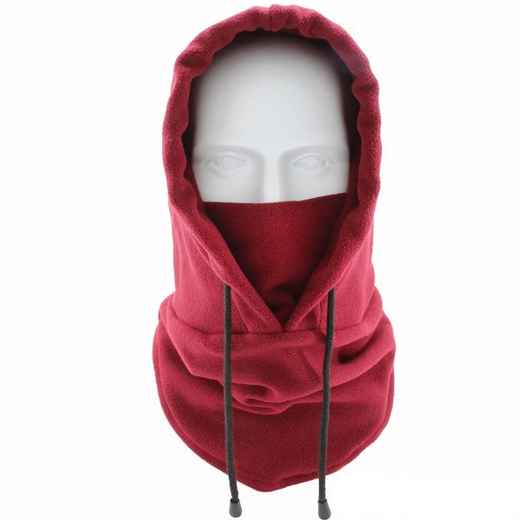 RideWarm Thermal Cap – Windproof Winter Cycling & Ski Hat | Padded Hood with Plush Lining