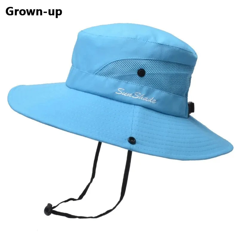 BreezyTail Sun Hat – Breathable & Foldable Summer Hat for Women | Ponytail Hole & Wide Brim