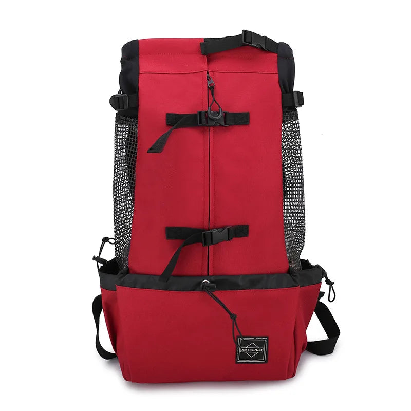 PetTrek™ Outdoor Dog Carrier – Strong Nylon Backpack for Small & Medium Breeds