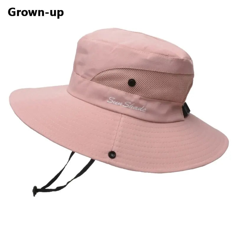 BreezyTail Sun Hat – Breathable & Foldable Summer Hat for Women | Ponytail Hole & Wide Brim