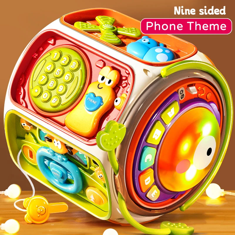 TinyTalker™ – Educational Baby Mobile Toy with Music & Lights