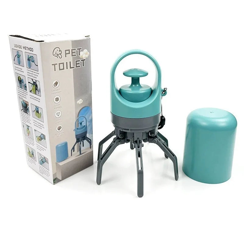 CleanGrab™ – Touch-Free Dog Waste Picker with Integrated Bag Holder