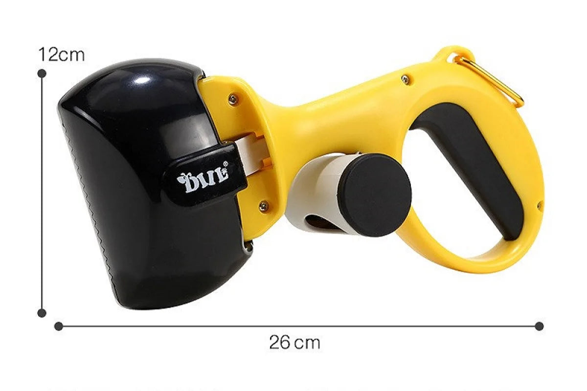 CleanGrab™ – Hands-Free Dog Poop Scooper with Bag Holder