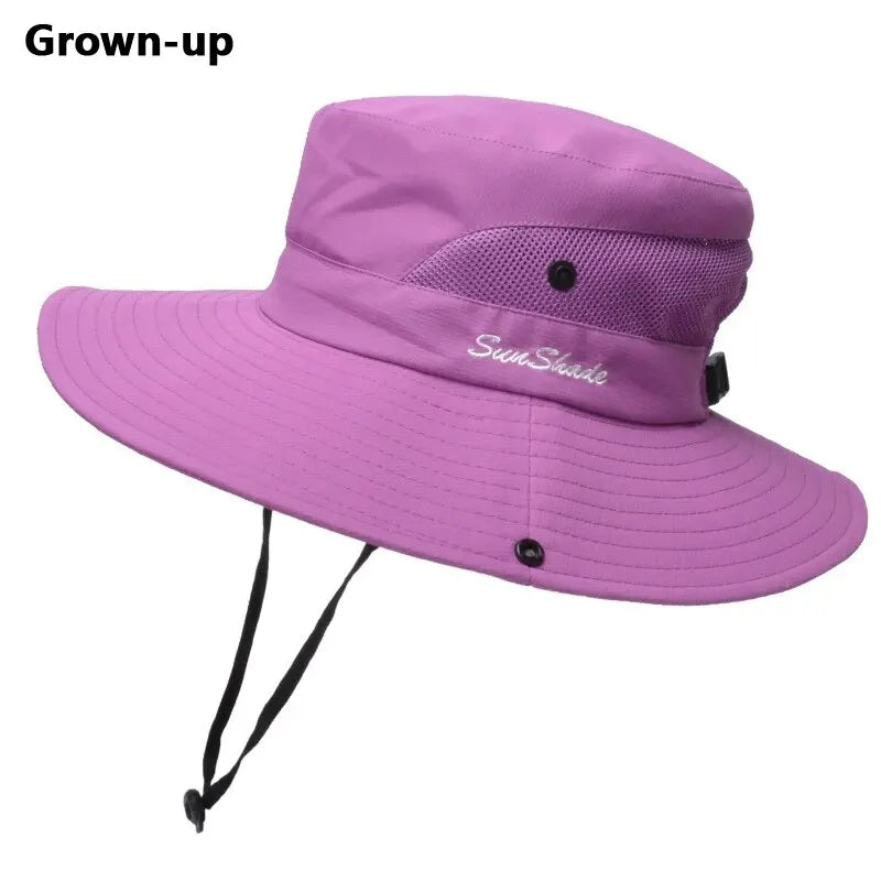 BreezyTail Sun Hat – Breathable & Foldable Summer Hat for Women | Ponytail Hole & Wide Brim
