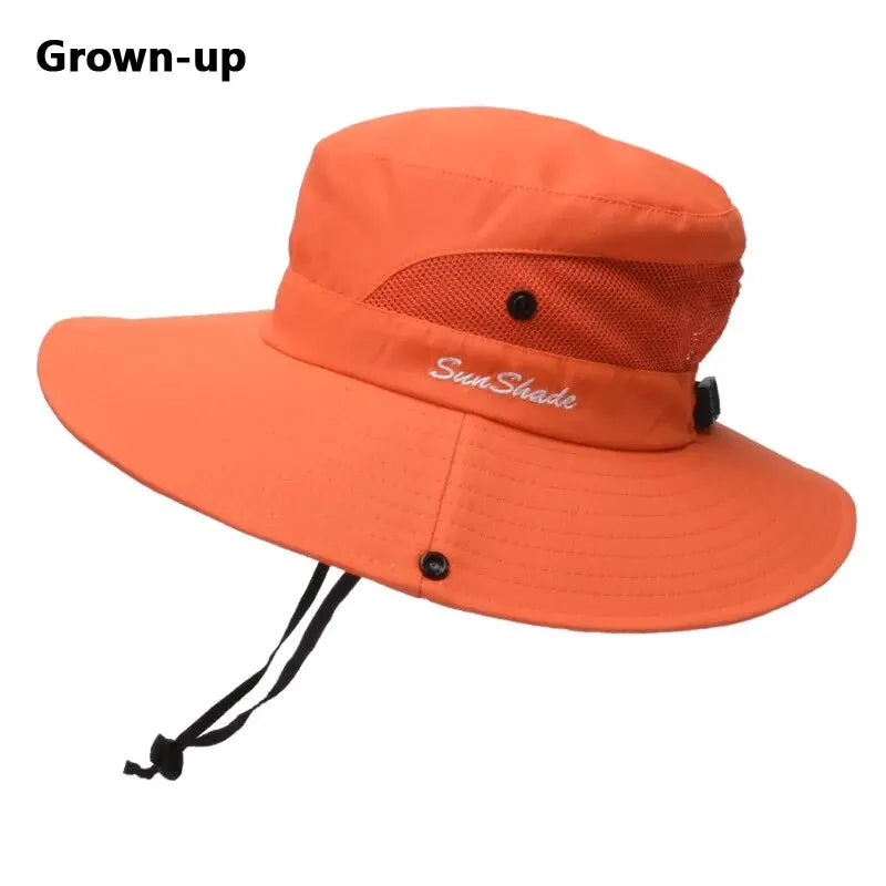 BreezyTail Sun Hat – Breathable & Foldable Summer Hat for Women | Ponytail Hole & Wide Brim
