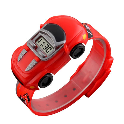 TickTock Racer™ – Creative Cartoon Car Watch for Kids