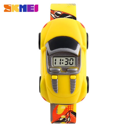 TickTock Racer™ – Creative Cartoon Car Watch for Kids