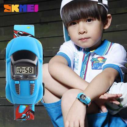 TickTock Racer™ – Creative Cartoon Car Watch for Kids