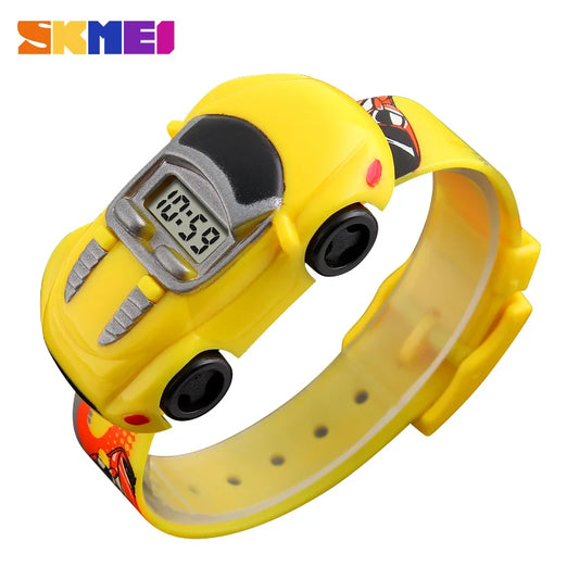 TickTock Racer™ – Creative Cartoon Car Watch for Kids