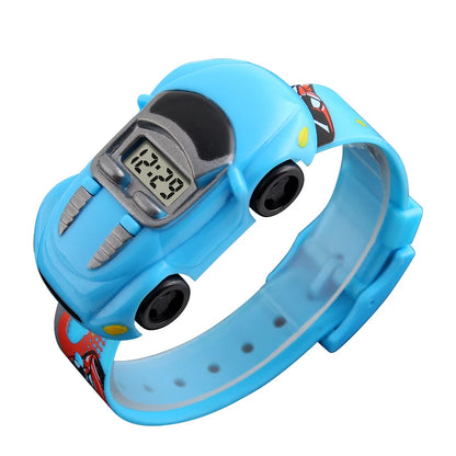 TickTock Racer™ – Creative Cartoon Car Watch for Kids