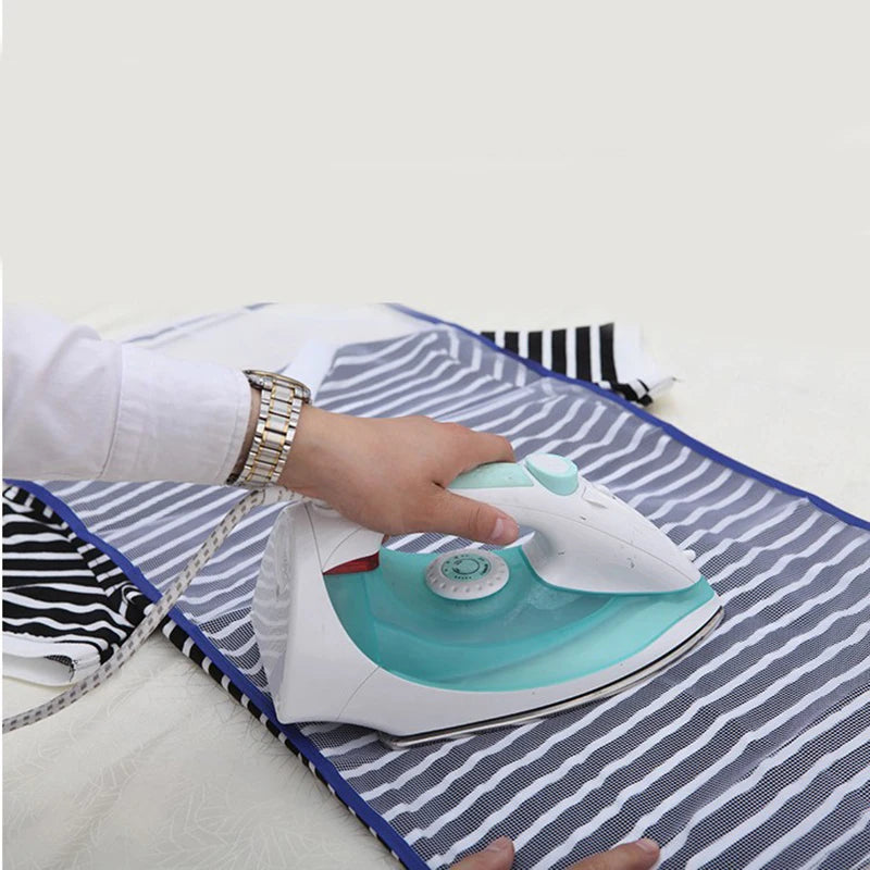 PressSafe Shield – Heat-Resistant Mesh Cloth for Ironing