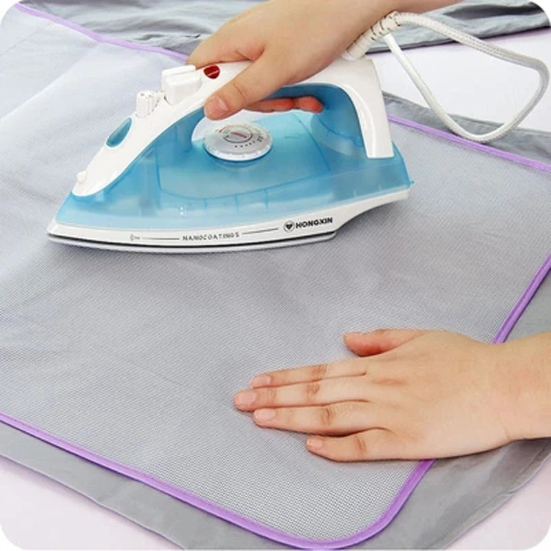 PressSafe Shield – Heat-Resistant Mesh Cloth for Ironing