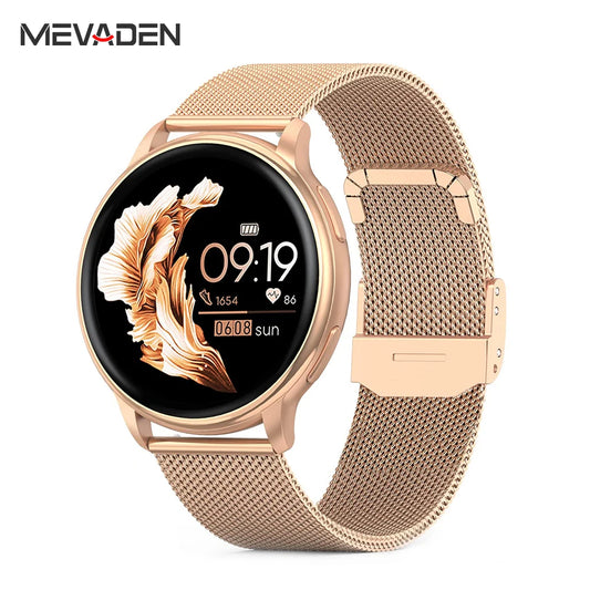 VivaWatch™ Y22 – Stylish Smartwatch with Heart Monitor & Custom Dial