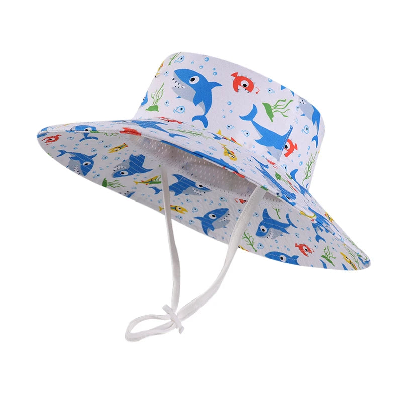 DinoShade Bucket Hat – Dinosaur Sun Hat for Baby & Toddler | Summer UV Cap for Boys & Girls
