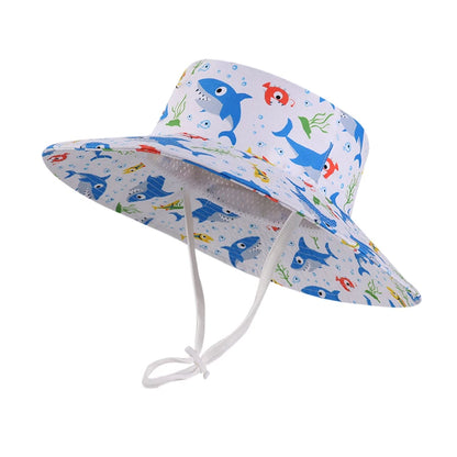 DinoShade Bucket Hat – Dinosaur Sun Hat for Baby & Toddler | Summer UV Cap for Boys & Girls
