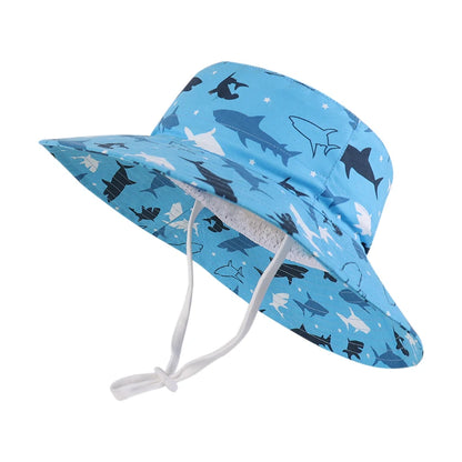 DinoShade Bucket Hat – Dinosaur Sun Hat for Baby & Toddler | Summer UV Cap for Boys & Girls