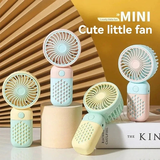 AirWhirl™ – Compact Rechargeable Fan for Pocket Cooling on the Go