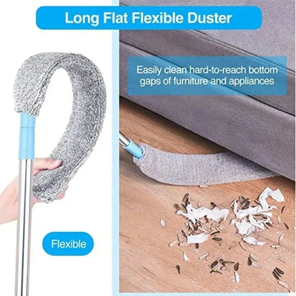 DustReach Flexi Mop – Long Handle Dust Cleaner for Floor, Bed, Ceiling & Sofa | Multi-Size Household Brush