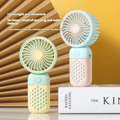AirWhirl™ – Compact Rechargeable Fan for Pocket Cooling on the Go