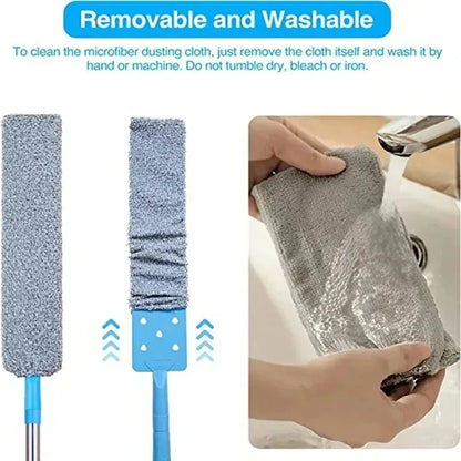 DustReach Flexi Mop – Long Handle Dust Cleaner for Floor, Bed, Ceiling & Sofa | Multi-Size Household Brush