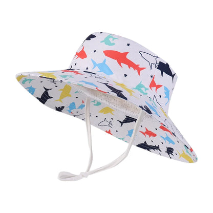 DinoShade Bucket Hat – Dinosaur Sun Hat for Baby & Toddler | Summer UV Cap for Boys & Girls