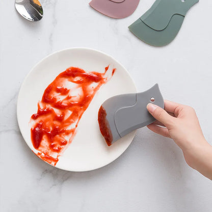 IceGlide Kitchen Scraper – Soft Penguin-Shaped Cleaning Tool | Multi-Use Wiper for Easy Kitchen Cleaning