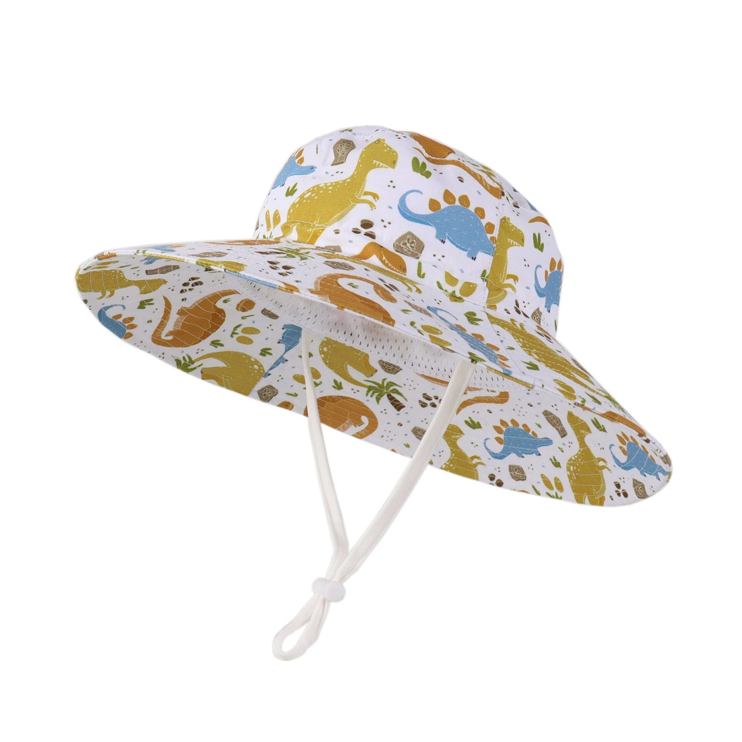 DinoShade Bucket Hat – Dinosaur Sun Hat for Baby & Toddler | Summer UV Cap for Boys & Girls