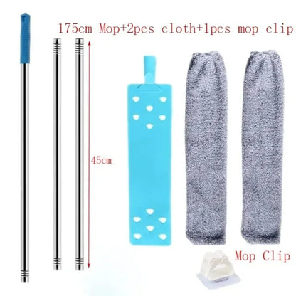 DustReach Flexi Mop – Long Handle Dust Cleaner for Floor, Bed, Ceiling & Sofa | Multi-Size Household Brush