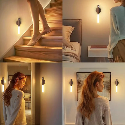 AutoGlow MiniLamp – Magnetic Motion Sensor Night Light | Rechargeable LED for Home Use