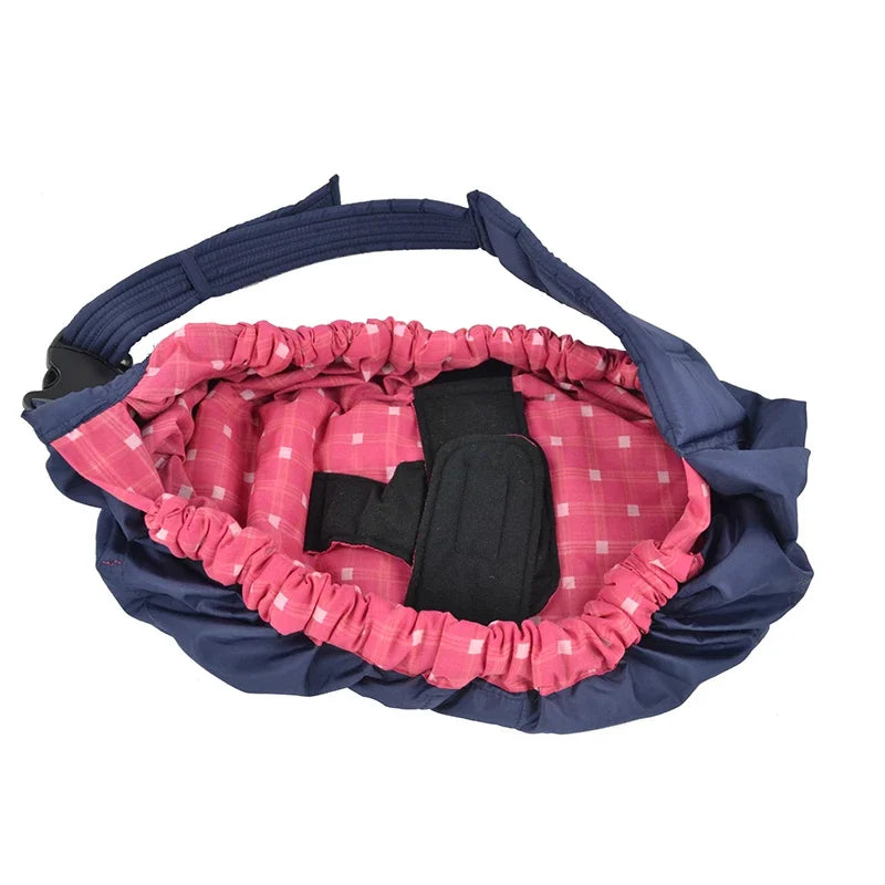 CuddleWrap Carrier – Soft Cotton Sling for Infant Nursing & Hands-Free Carrying