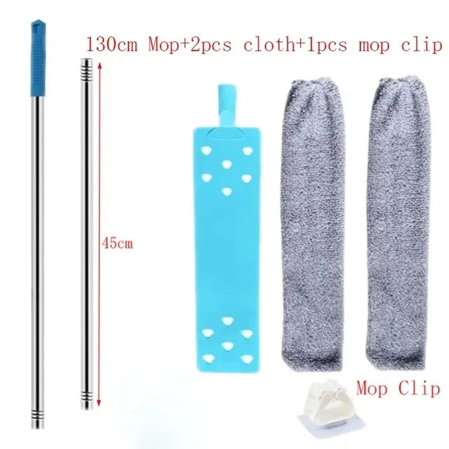 DustReach Flexi Mop – Long Handle Dust Cleaner for Floor, Bed, Ceiling & Sofa | Multi-Size Household Brush
