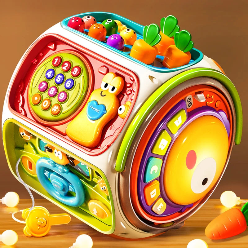 TinyTalker™ – Educational Baby Mobile Toy with Music & Lights