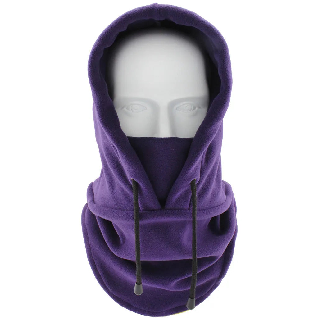 RideWarm Thermal Cap – Windproof Winter Cycling & Ski Hat | Padded Hood with Plush Lining