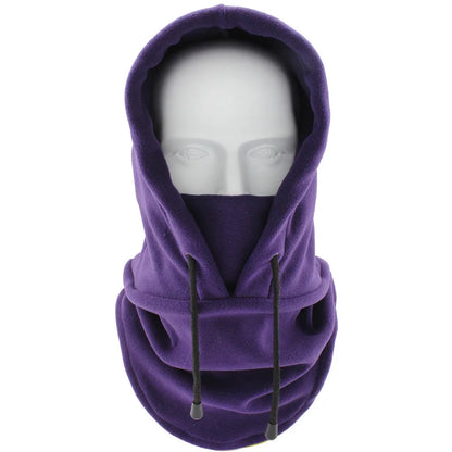 RideWarm Thermal Cap – Windproof Winter Cycling & Ski Hat | Padded Hood with Plush Lining