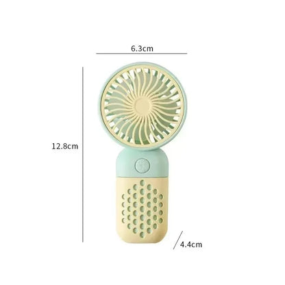 AirWhirl™ – Compact Rechargeable Fan for Pocket Cooling on the Go
