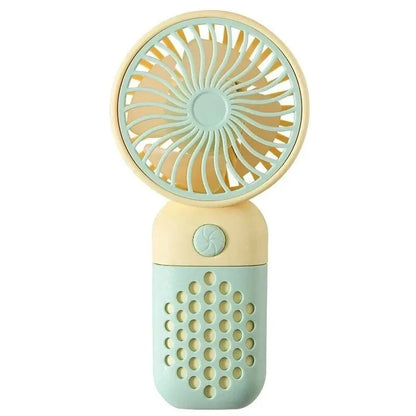 AirWhirl™ – Compact Rechargeable Fan for Pocket Cooling on the Go