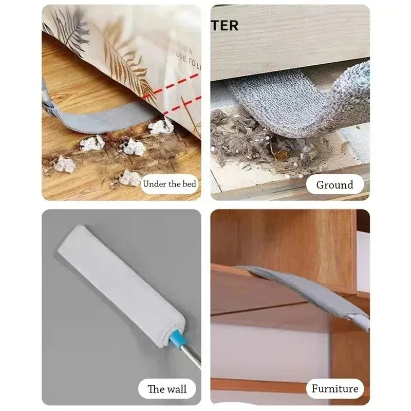 DustReach Flexi Mop – Long Handle Dust Cleaner for Floor, Bed, Ceiling & Sofa | Multi-Size Household Brush