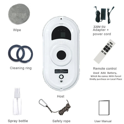 ShineMate Robotic Cleaner – Smart Window Cleaning Robot for Glass Surfaces | Remote-Controlled Washer