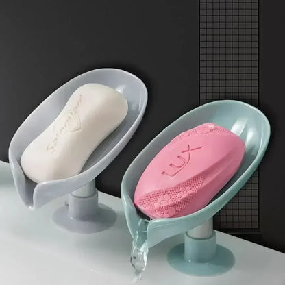 AquaFix™ – Reusable Suction Soap Dish with Fast-Drain System