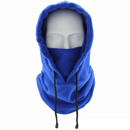 RideWarm Thermal Cap – Windproof Winter Cycling & Ski Hat | Padded Hood with Plush Lining