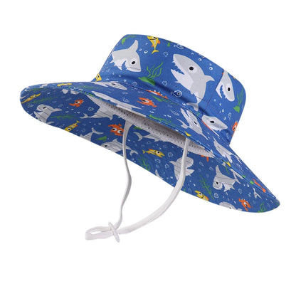 DinoShade Bucket Hat – Dinosaur Sun Hat for Baby & Toddler | Summer UV Cap for Boys & Girls