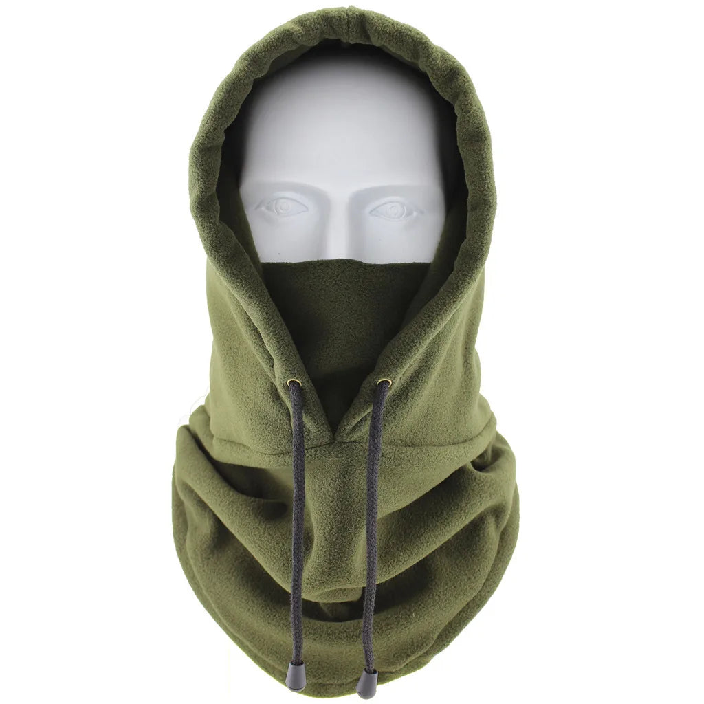 RideWarm Thermal Cap – Windproof Winter Cycling & Ski Hat | Padded Hood with Plush Lining