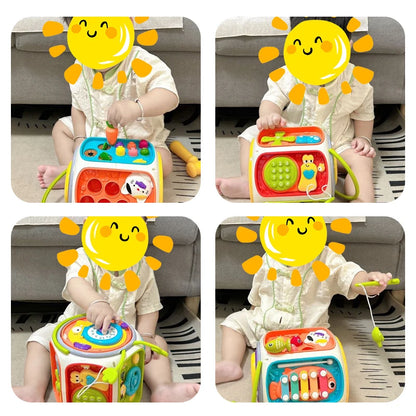 TinyTalker™ – Educational Baby Mobile Toy with Music & Lights
