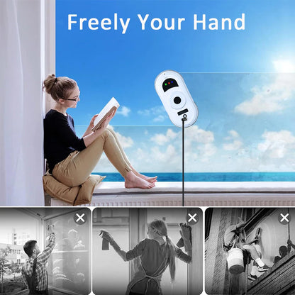 ShineMate Robotic Cleaner – Smart Window Cleaning Robot for Glass Surfaces | Remote-Controlled Washer