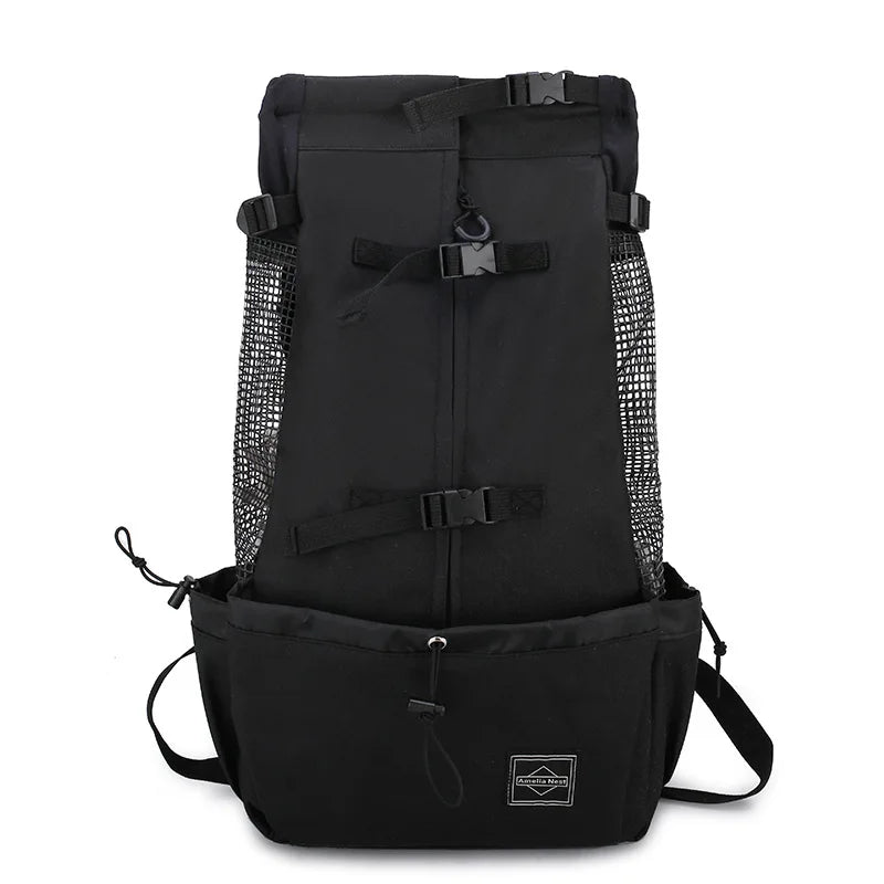 PetTrek™ Outdoor Dog Carrier – Strong Nylon Backpack for Small & Medium Breeds