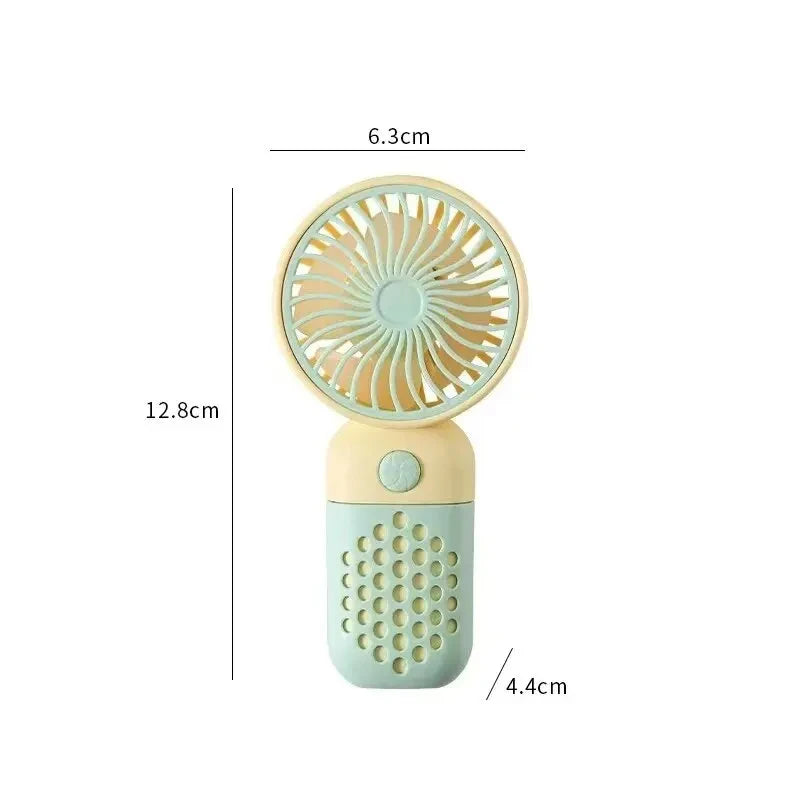 AirWhirl™ – Compact Rechargeable Fan for Pocket Cooling on the Go